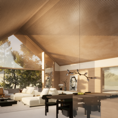 Chalet Luxury Anyós saló menjador